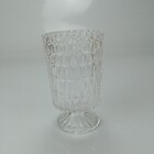 Vaso Decorativo Planta Redondo Home&co Com Pé Vidro 18x11x11c