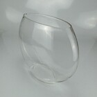 Vaso Decorativo Planta Redondo Home&co Vidro 28x12x34cm Trans