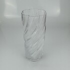 Vaso Decorativo Planta Redondo Home&co Vidro 30x12x12cm Trans