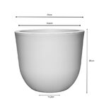 Vaso Decorativo Redondo Concept N1 Japi Cimento