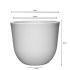 Vaso Decorativo Redondo Concept N1 Japi Cimento