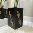 Vaso Decorativo Retangular Cupertino Peg Brdsgc 61cm