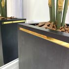 Vaso Decorativo Retangular Gallup Peg Brdses 61cm