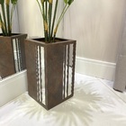 Vaso Decorativo Retangular Pitsburgo Peg Brctes 61cm