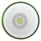 Vaso Decorativo Thyara Em Vidro Verde Para Sala Estante