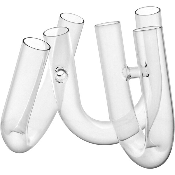 Vaso Decorativo Tubos Home&co Borossilicato Transparente