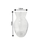 Vaso Decorativo Vidro Liso Haity Pequeno 16cm - Mistral