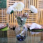 Vaso Decorativo Vidro Liso Haity Pequeno 16cm - Mistral