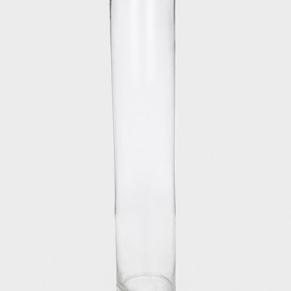 Vaso Decorativo Vidro Tubo Transparente 50cm Único