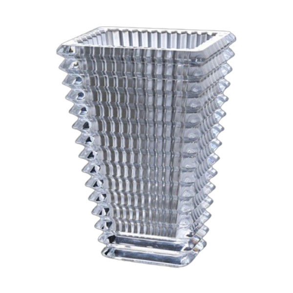 Vaso Decorativod Vidro Crsital 27cm Centro De Mesa Arrranjo D