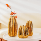 Vaso Dourado Franken G 32 Cm