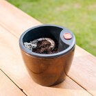 Vaso Elegance Autoirrigável 03 Nutriplan Travertino