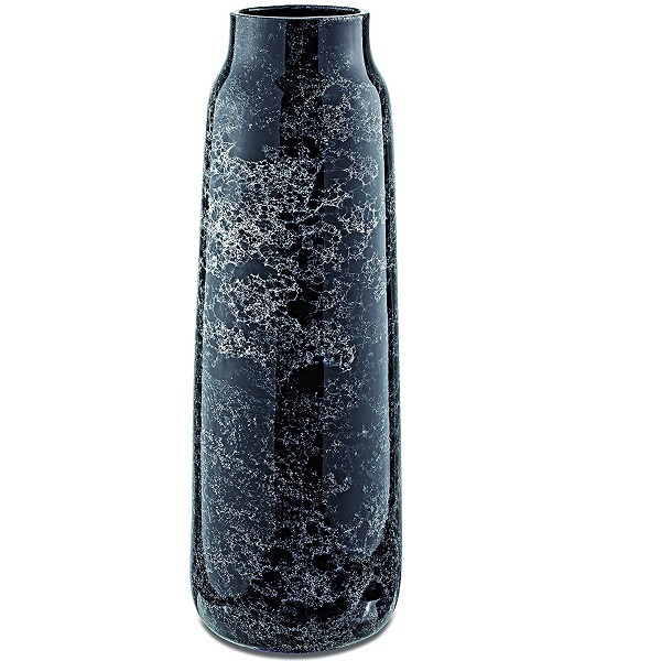 Vaso Em Ceramica 48cm Preto Mart 10308