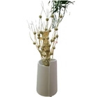 Vaso Em Cerâmica Branco 17cm