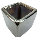 Vaso Em Cerâmica Prata 4 5cm F04 - D'rossi