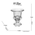Vaso Em Cristal Ecológico L'hermitage Athenas 14 8cm