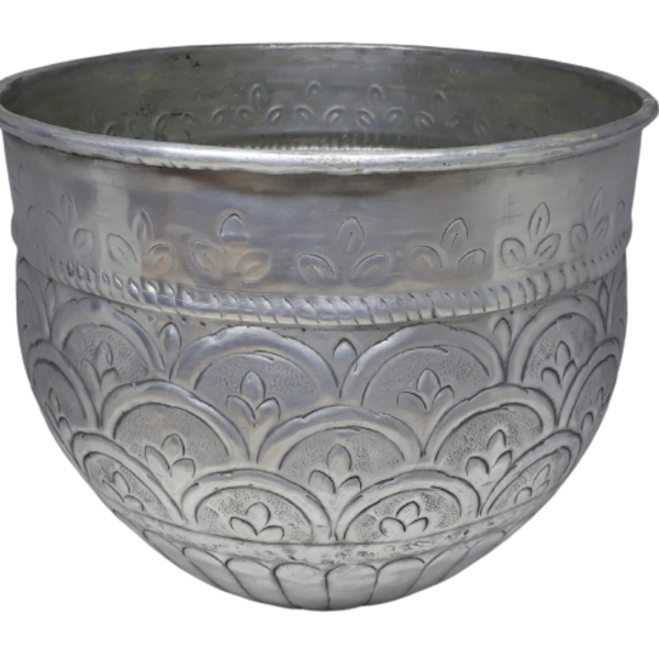 Vaso Em Metal Tamanho M