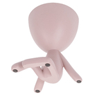 VASO EM POLIRESINA 14,5x 10 x 10cm, ROSE