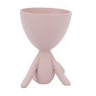 VASO EM POLIRESINA 14,5x 10 x 10cm, ROSE