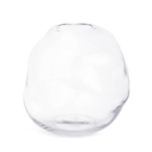 Vaso em Vidro 21x21x21cm Cristal 18702 Mart Collection