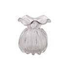 Vaso Em Vidro Italy Murano 11 5x13cm Rosa Claro Lyor 4317