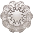 Vaso Em Vidro Italy Murano 16x14cm Transparente Lyor 4324