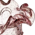 Vaso Em Vidro Italy Murano 19x24cm Rosa Claro Lyor 4258