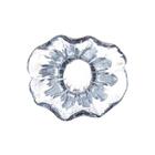 Vaso Em Vidro Lyor Italy 15x13x16cm Azul