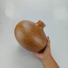 Vaso Enfeite Decorativo Casa Home&co Madeira 23x17x17cm Natur