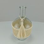 Vaso Enfeite Decorativo Garrafa Home&co Trama Fibra Vidro 25x