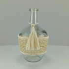 Vaso Enfeite Decorativo Garrafa Home&co Trama Fibra Vidro 25x