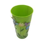 Vaso Enfeite Jardim Quintal Varanda Borboleta Flor De Ferro V