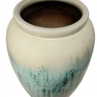 Vaso Estilo Vietnamita Azul 43x43x68cm