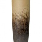 Vaso Estilo Vietnamita Bege 23x23x63cm