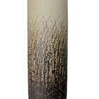 Vaso Estilo Vietnamita Bege 28x28x98cm