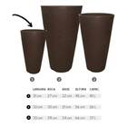 Vaso Europa Cônico 30 (18l) Cor Cimento Japi