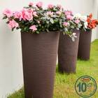 Vaso Europa Cônico 30 (18l) Cor Cimento Japi