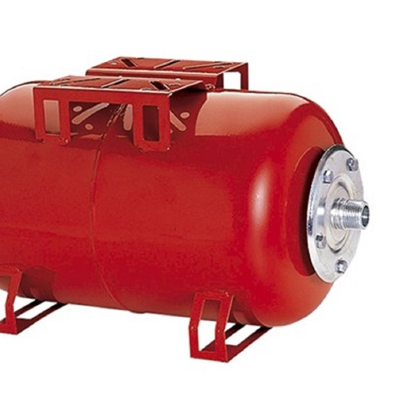 Vaso Expansão Horizontal Circuito Aberto C/ Base 24 L Emmeti