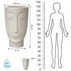 Vaso Face Homem 24 (2,75L) Cor Cimento NUTRIPLAN