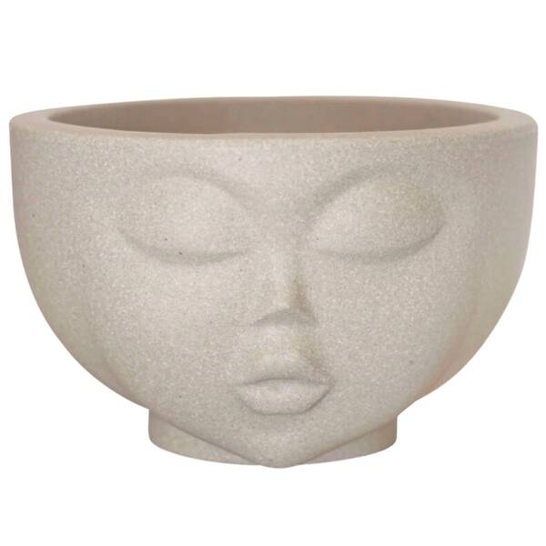 Vaso Face Menina 09 (1l) Cor Cimento Nutriplan