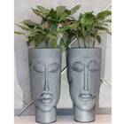 Vaso Face Mulher Totem 85 (80l) Grafite Nutriplan