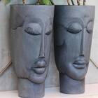 Vaso Face Mulher Totem 85 (80l) Grafite Nutriplan