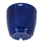 Vaso Fibra Amsterda 27x28cm Azul