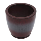 Vaso Fibra Amsterda 27x28cm Vermelho