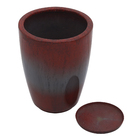 Vaso Fibra Amsterda 29x44cm Vermelho