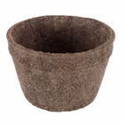 Vaso Fibra de Coco Marrom 12x17cm Coquim