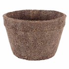 Vaso Fibra de Coco Marrom 12x17cm Coquim