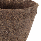 Vaso Fibra de Coco Marrom 12x17cm Coquim