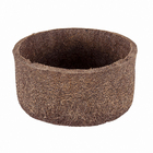 Vaso Fibra de Coco Marrom 12x24cm Coquim