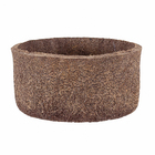 Vaso Fibra de Coco Marrom 12x24cm Coquim